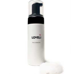 Loveli facewash foam